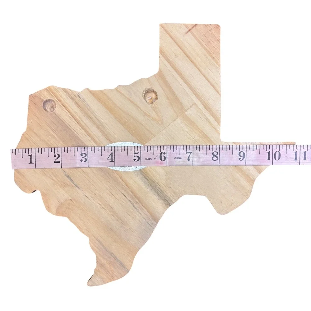 Texas Wood Cutout Star Decor‎ Painted Pink Teen Challenge of Texas